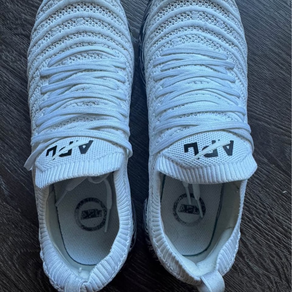 APL White Knit Sneakers